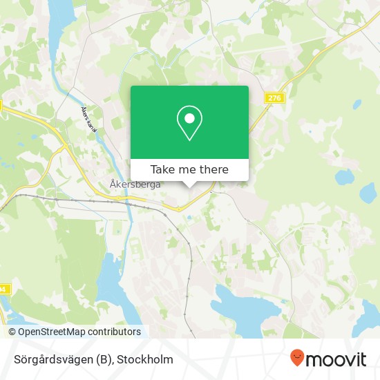 Sörgårdsvägen (B) karta