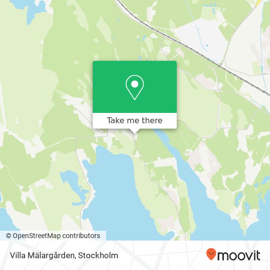 Villa Mälargården karta