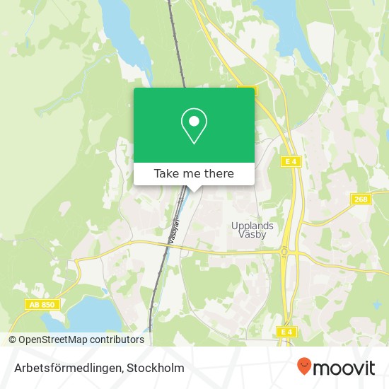 Arbetsförmedlingen karta