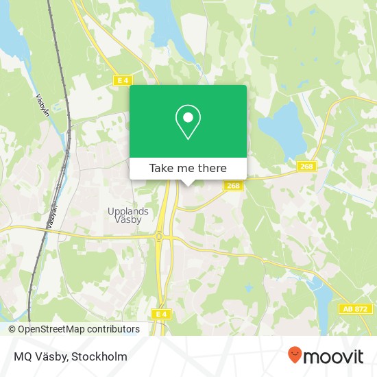 MQ Väsby karta