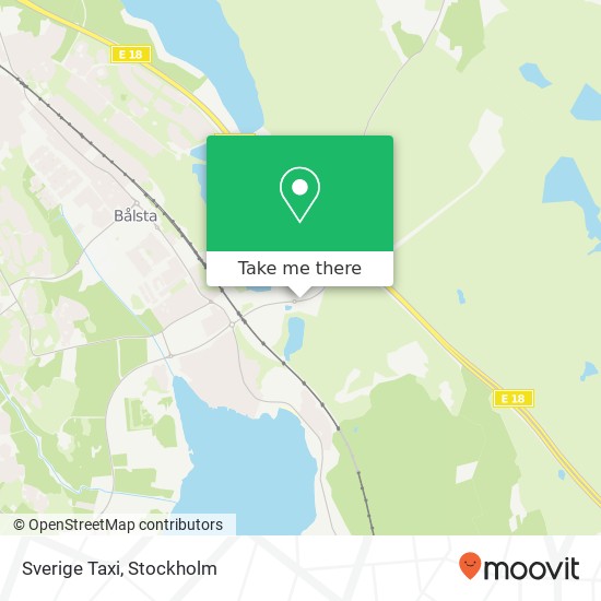 Sverige Taxi karta