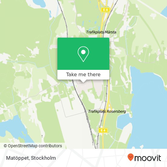 Matöppet karta