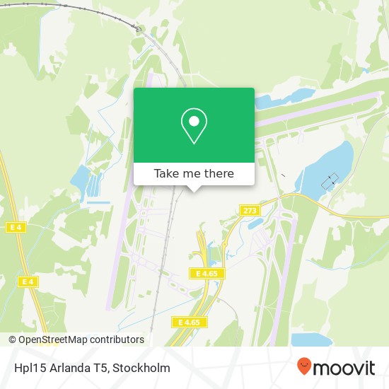 Hpl15 Arlanda T5 karta