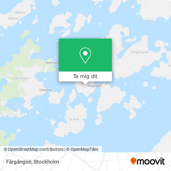 Fårgångsö karta