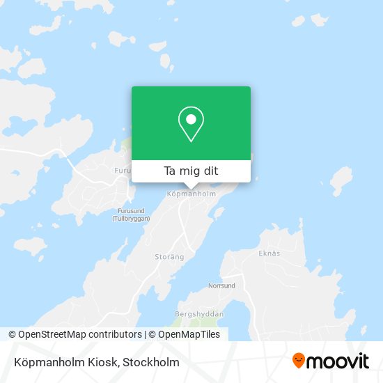 Köpmanholm Kiosk karta