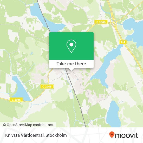 Knivsta Vårdcentral karta