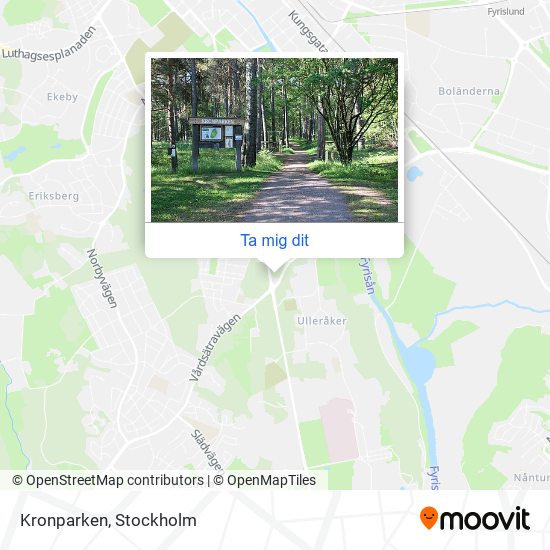 Kronparken karta