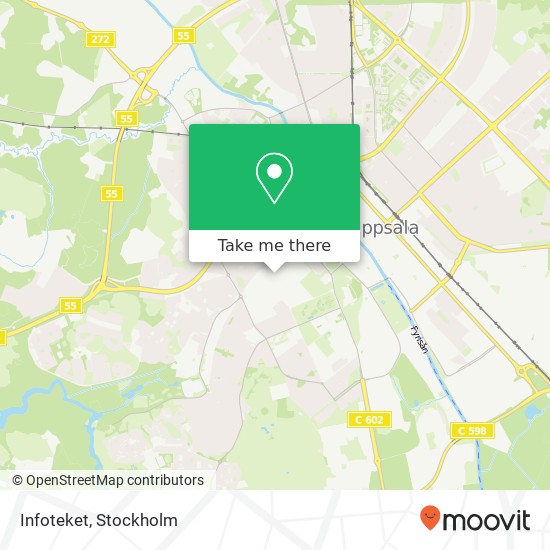 Infoteket karta