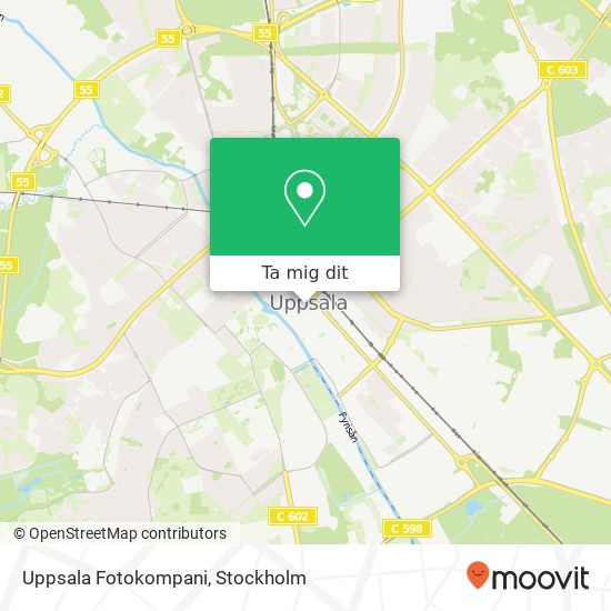 Uppsala Fotokompani karta