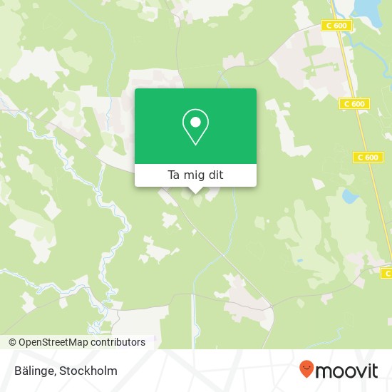 Bälinge karta