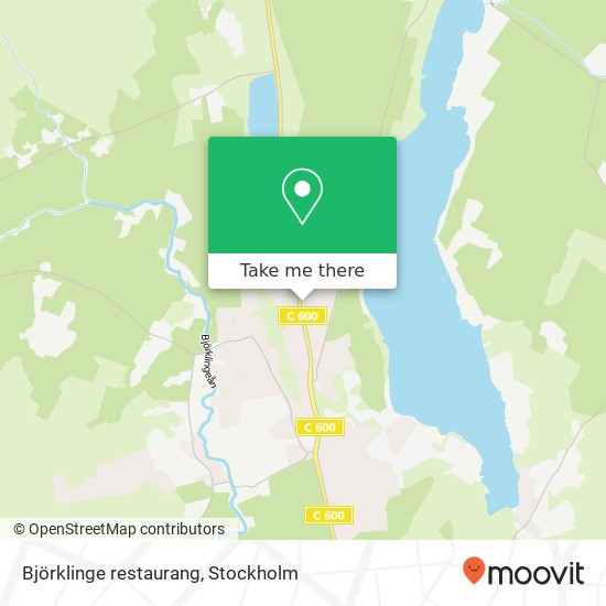 Björklinge restaurang karta