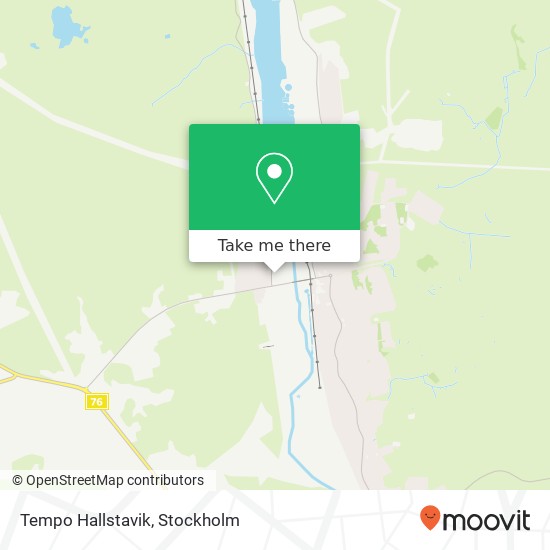 Tempo Hallstavik karta