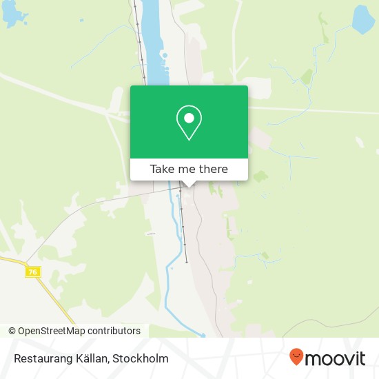 Restaurang Källan karta