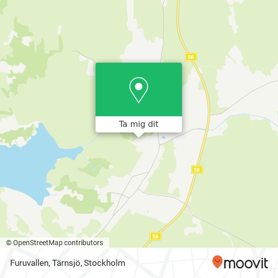 Furuvallen, Tärnsjö karta