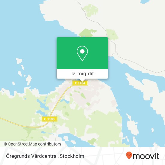 Öregrunds Vårdcentral karta