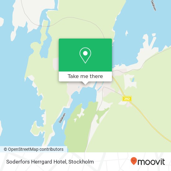 Soderfors Herrgard Hotel karta