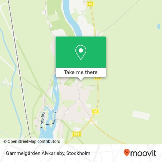 Gammelgården Älvkarleby karta