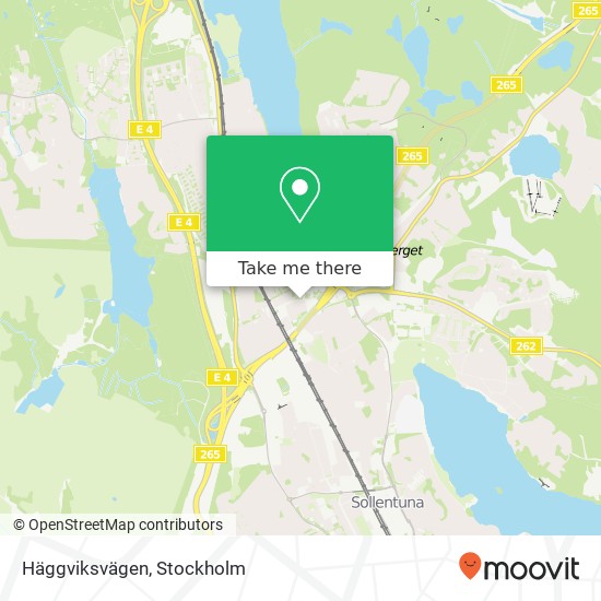 Häggviksvägen karta