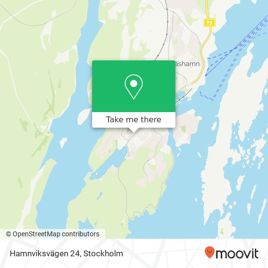 Hamnviksvägen 24 karta