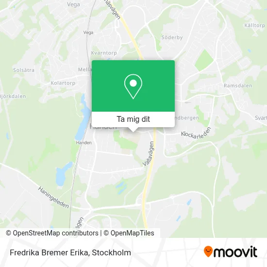 Fredrika Bremer Erika karta