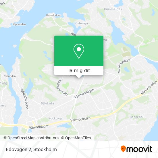 Edövägen 2 karta