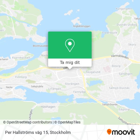 Per Hallströms väg 15 karta