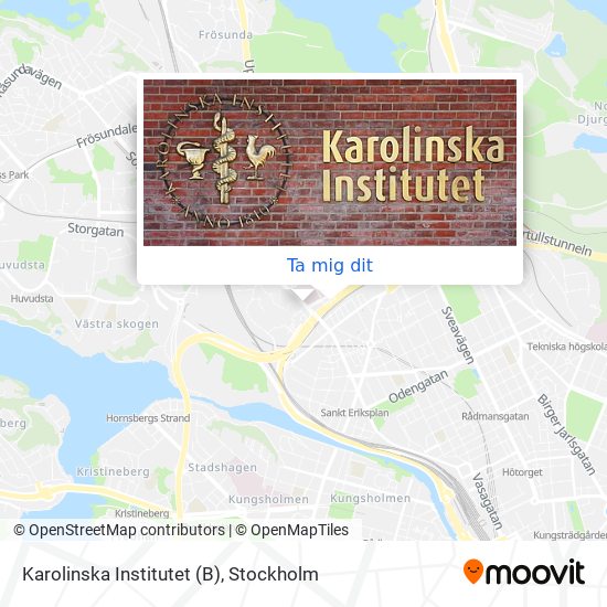 Karolinska Institutet (B) karta