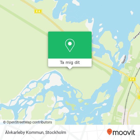 Älvkarleby Kommun karta