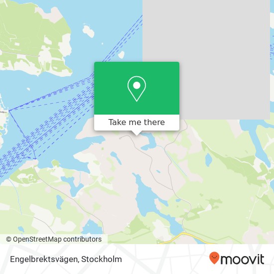 Engelbrektsvägen karta
