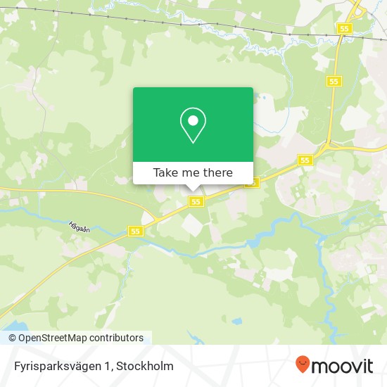 Fyrisparksvägen 1 karta