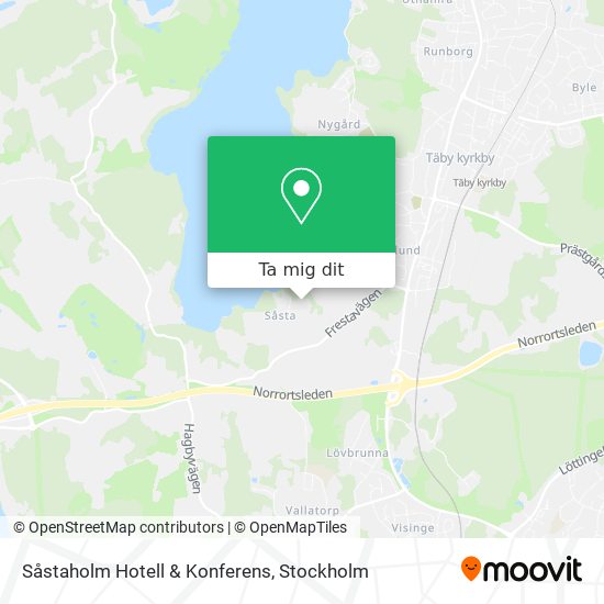 Såstaholm Hotell & Konferens karta