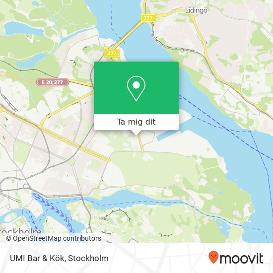 UMI Bar & Kök karta