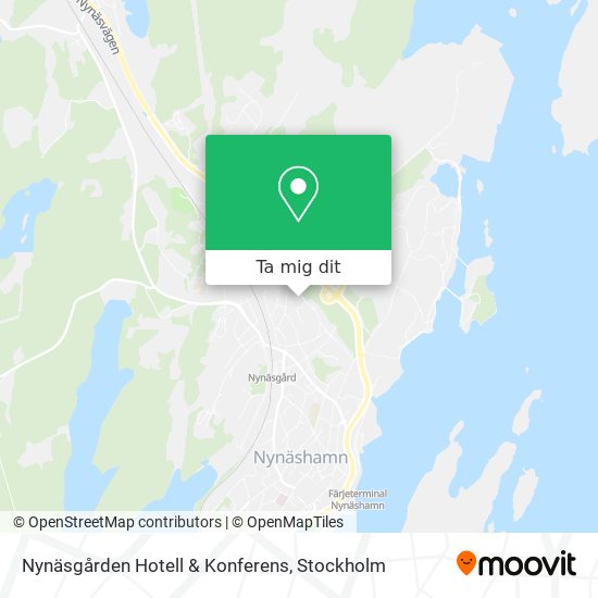 Nynäsgården Hotell & Konferens karta