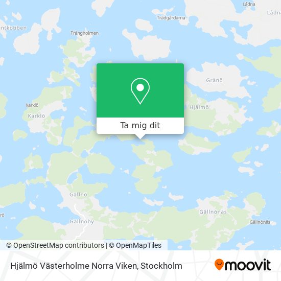 Hjälmö Västerholme Norra Viken karta
