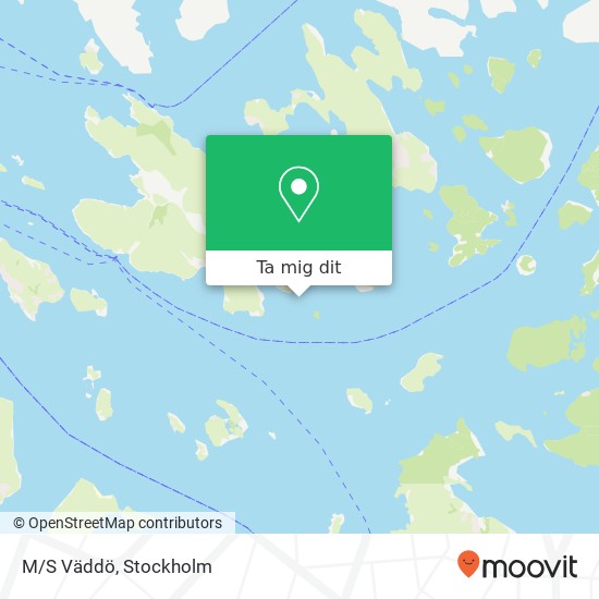 M/S Väddö karta