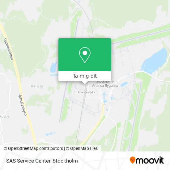 SAS Service Center karta