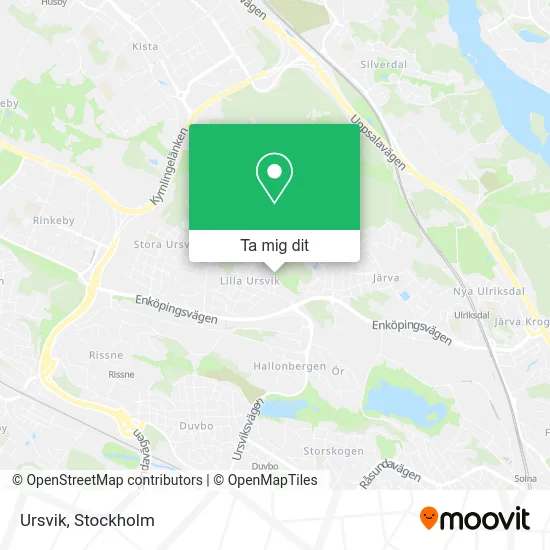 Ursvik karta