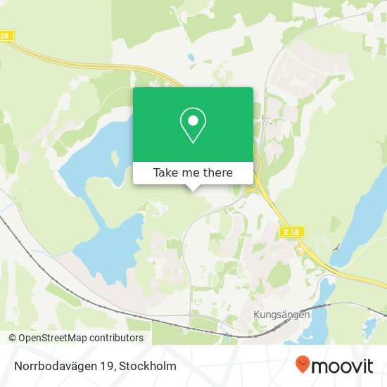 Norrbodavägen 19 karta