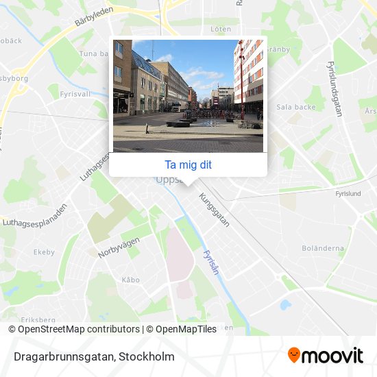 Dragarbrunnsgatan karta