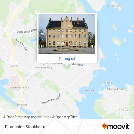 Djursholm karta