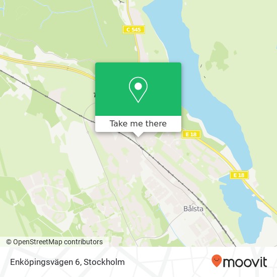 Enköpingsvägen 6 karta