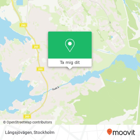 Långsjövägen karta