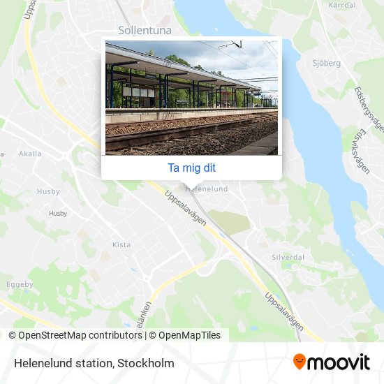Helenelund station karta