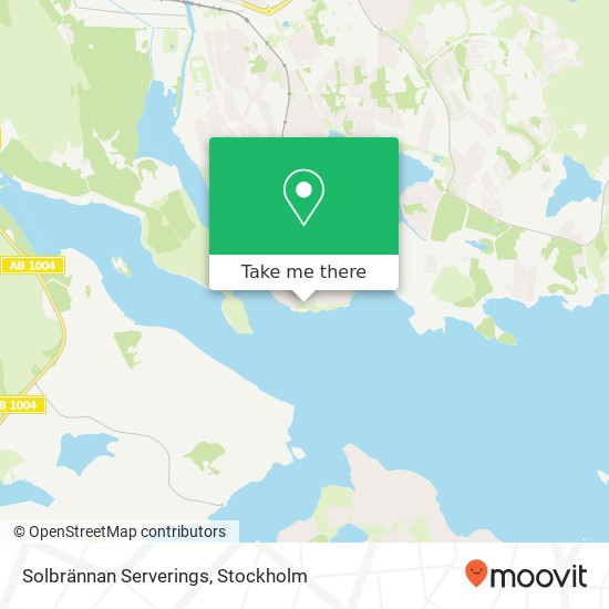 Solbrännan Serverings karta