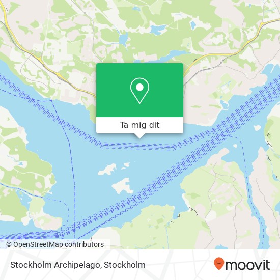 Stockholm Archipelago karta