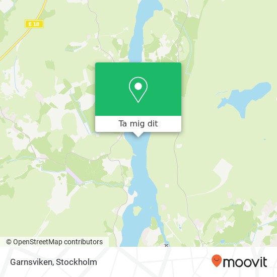 Garnsviken karta