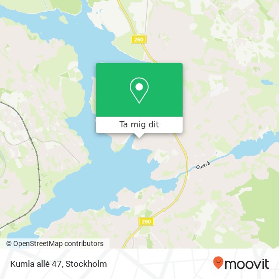 Kumla allé 47 karta