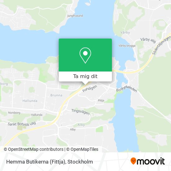 Hemma Butikerna (Fittja) karta