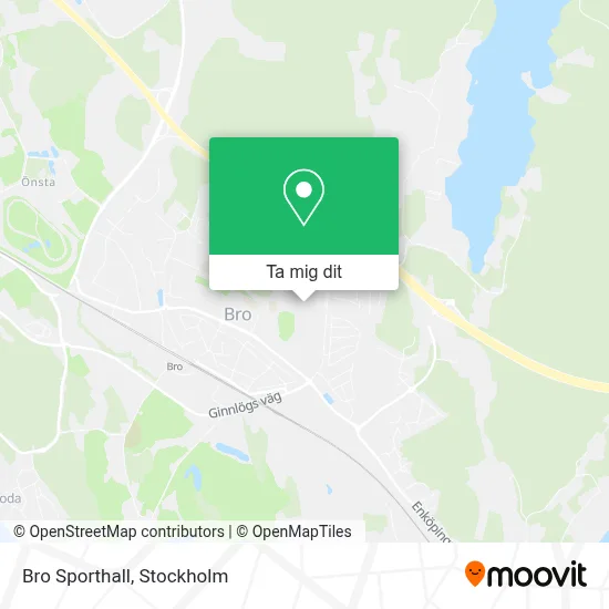 Bro Sporthall karta