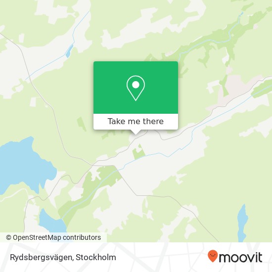 Rydsbergsvägen karta